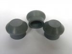 Miniatura výrobku Patka gumová - venkovní 22 mm, šedá