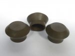 Miniatura výrobku Patka gumová - venkovní 28 mm, hnědá